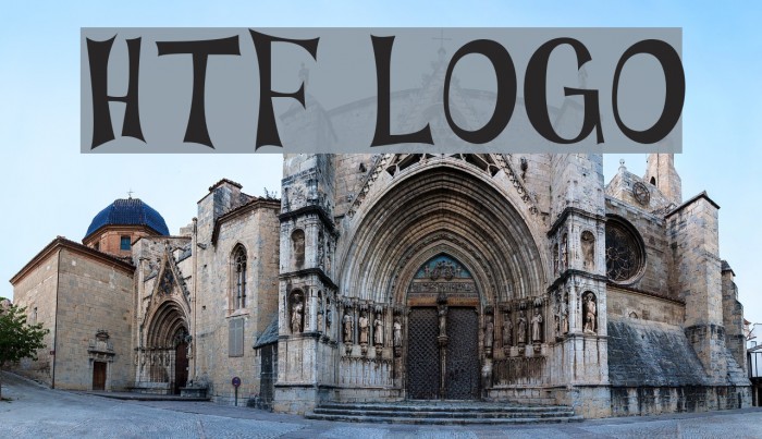 HTF Logo Font examples