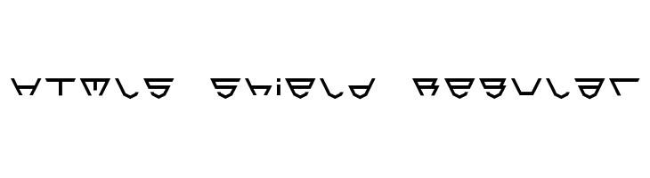 HTML5 Shield Regular フォント