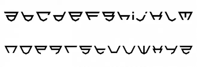 HTML5 Shield Regular フォント 小文字