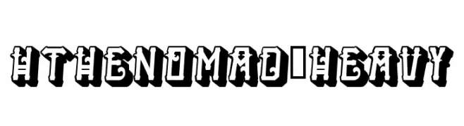 HTheNomad-Heavy  Descarca Fonturi Gratis