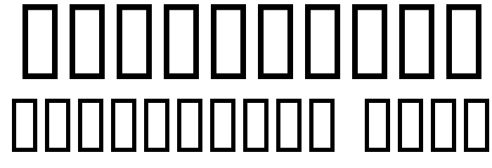 HTheNomad-Heavy Font OTHER CHARS
