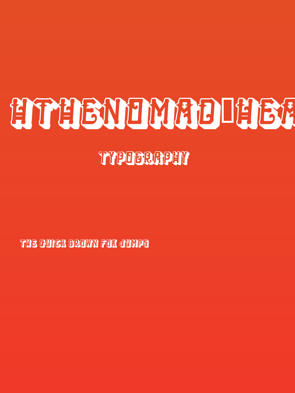 HTheNomad-Heavy Poster