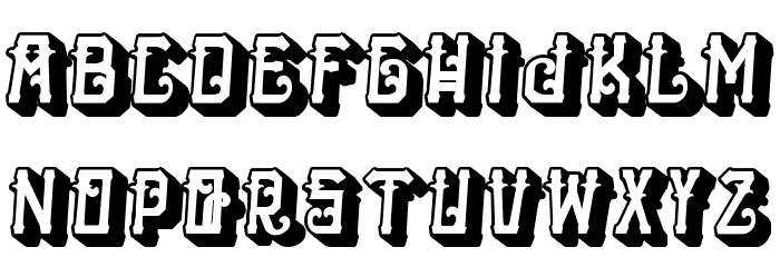 HTheNomad-Heavy Font LOWERCASE