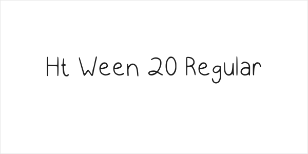 Ht Ween 20 Regular Logo