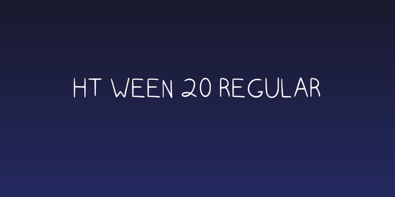 Ht Ween 20 Regular Social Header