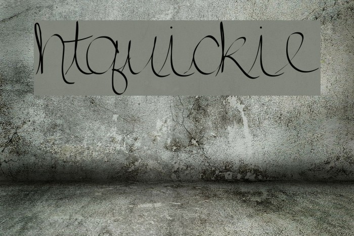htquickie Font examples