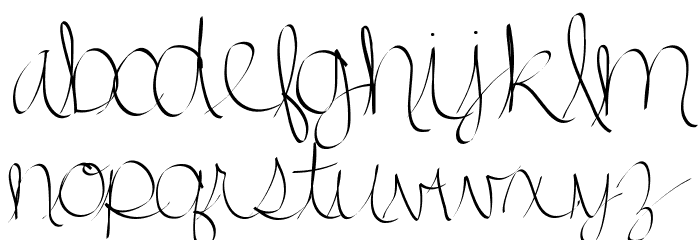 htquickie Font LOWERCASE