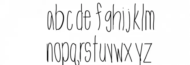 htskinnyme Fuentes MINÚSCULAS