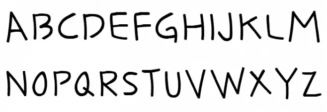 HU Cookie_m Schriftart Groß