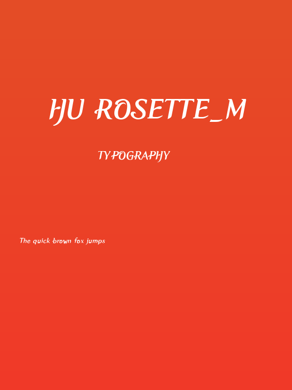 HU Rosette_m Poster