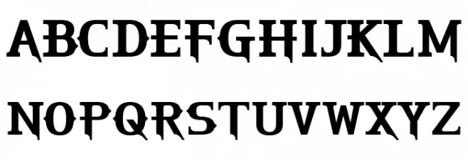 HU The Game SemiBold Шрифта ВЕРХНИЙ