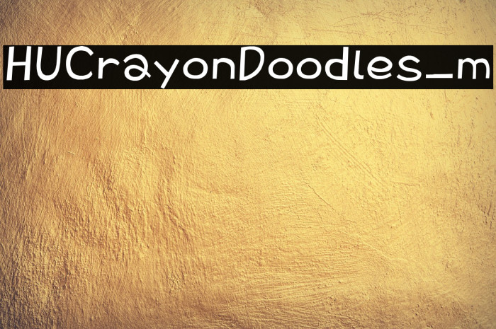 HUCrayonDoodles_m Example 2