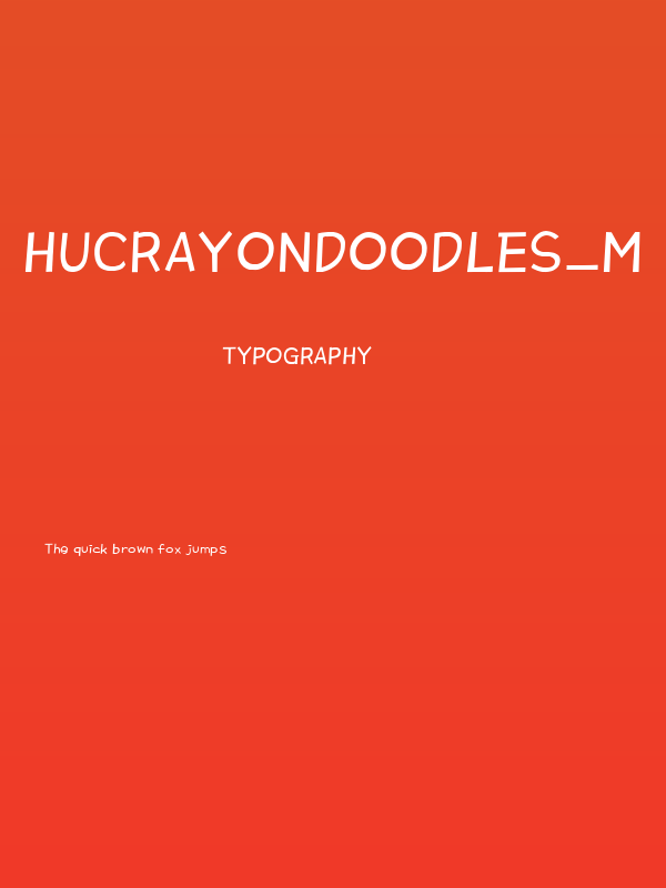 HUCrayonDoodles_m Poster