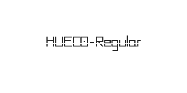 HUECO-Regular Logo