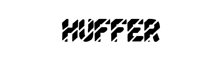 HUFFER  नि: शुल्क फ़ॉन्ट्स डाउनलोड