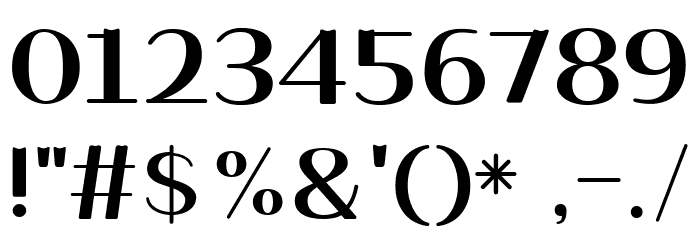 HUFlatWhite_m Bold Font OTHER CHARS