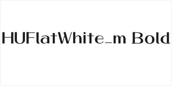 HUFlatWhite_m Bold Logo