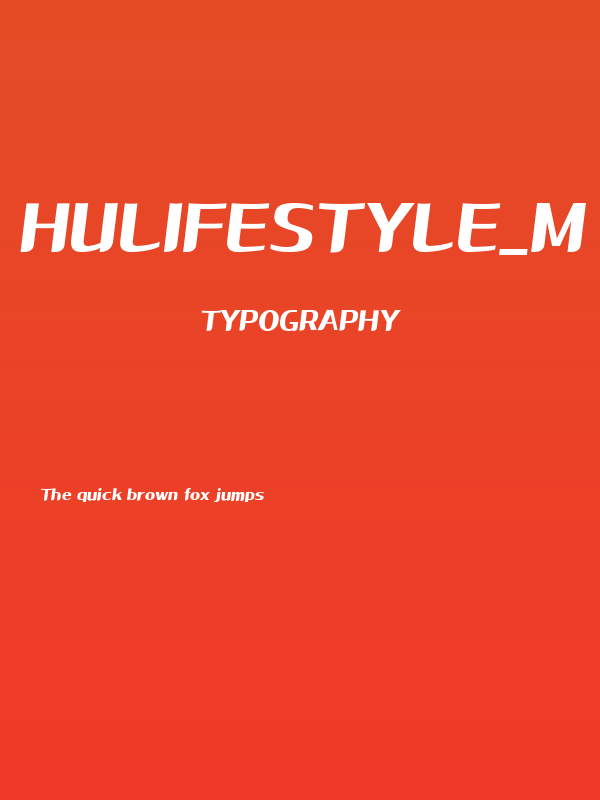 HULifeStyle_m Poster