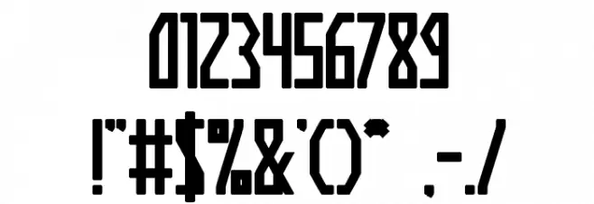 HUMAN ALTER EGO Bold Font OTHER CHARS