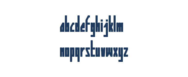 HUMAN ALTER EGO Bold Lowercase