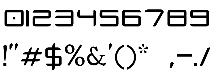 HUMBLE Thin Font OTHER CHARS