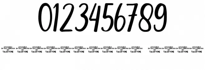 HUMBLE Font OTHER CHARS