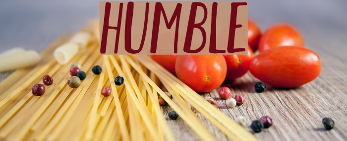 HUMBLE Font examples