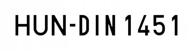 HUN-din 1451  baixar fontes gratis