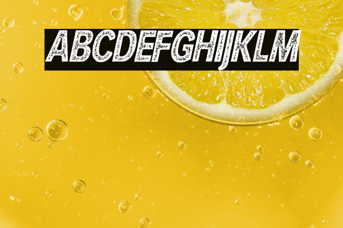 HURLANT CONDENSED ITALIC PERSONAL USE Regular Example 2