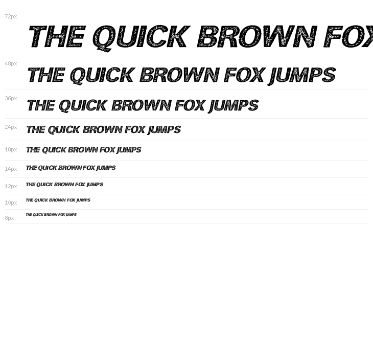 HURLANT ITALIC PERSONAL USE Regular Waterfall