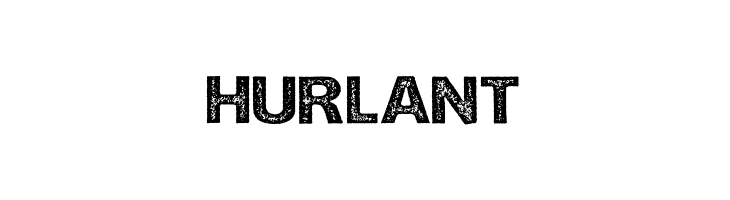 HURLANT Font