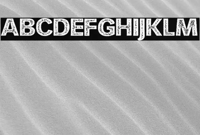 HURLANT Font examples