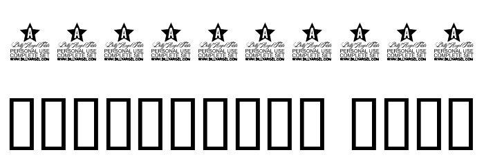 HURTMOLD Personal Use Regular Font OTHER CHARS