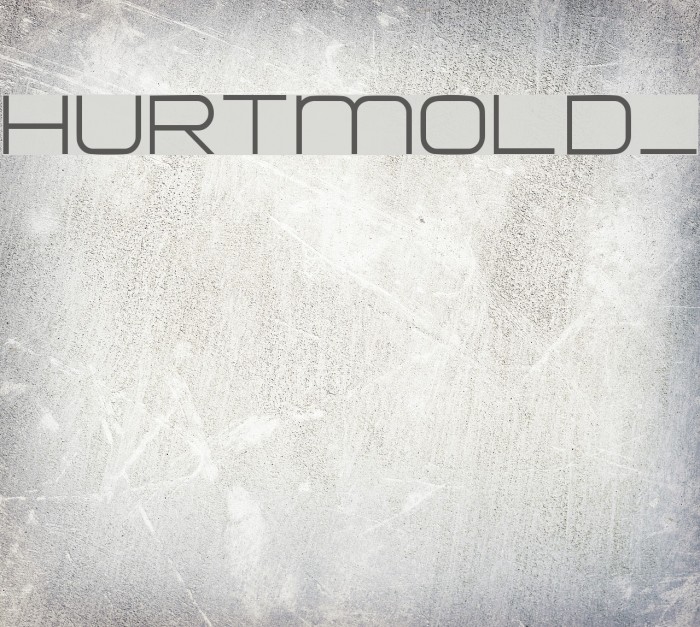 HURTMOLD_ Font examples