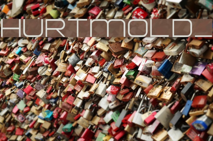 HURTMOLD_ Font examples
