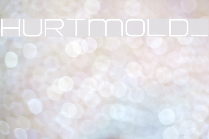 HURTMOLD_ Font examples