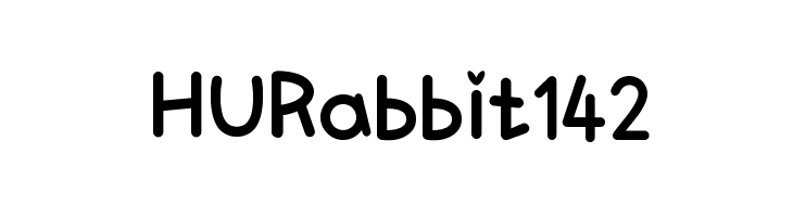 HURabbit142 Font