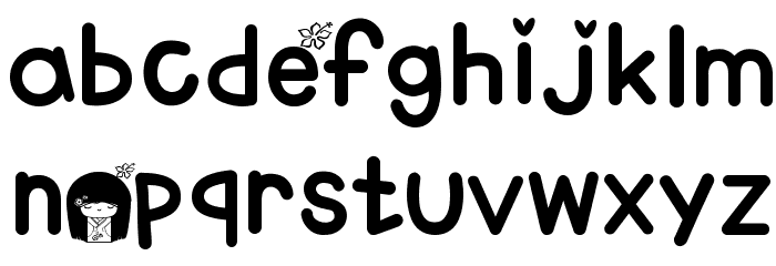 HURabbit142 Font LOWERCASE