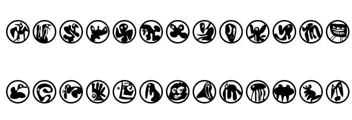 HuMunKuli Font LOWERCASE
