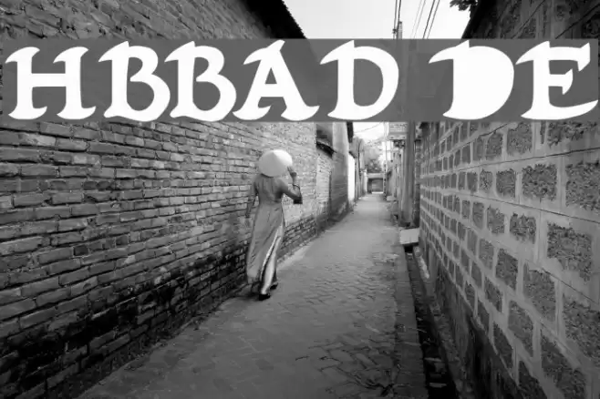 Hubbard Demo フォント examples