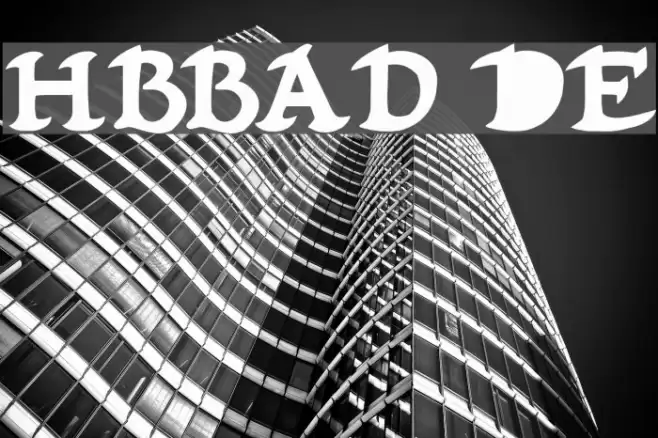 Hubbard Demo フォント examples
