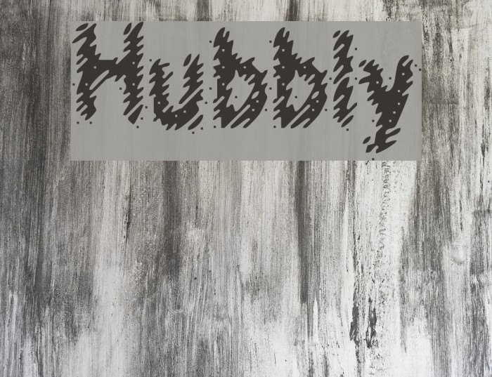 Hubbly Font examples