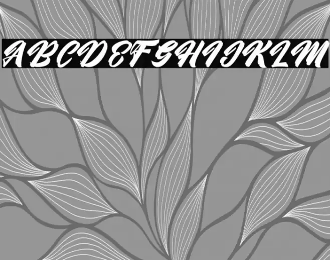 Hubolt Script Font examples