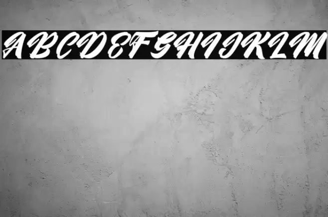 Hubolt Script Font examples