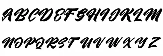 Hubolt Script Polices MAJUSCULES