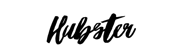 Hubster Font