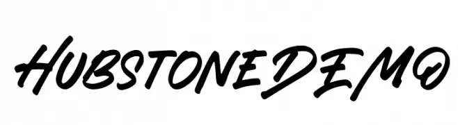 Hubstone DEMO  Descarca Fonturi Gratis