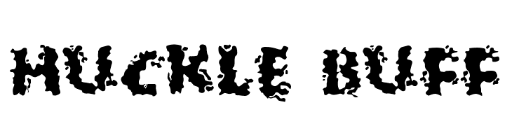 Huckle Buff  免费字体下载