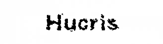 Hucris  font caratteri gratis