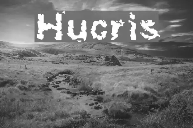 Hucris Font examples